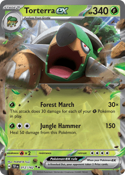 Torterra ex (Double Rare (RR))