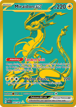 Miraidon ex (Hyper Rare)