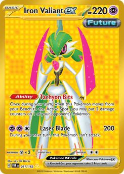 Iron Valiant ex (Hyper Rare)