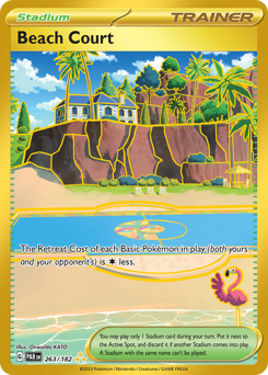 Beach Court (Hyper Rare)