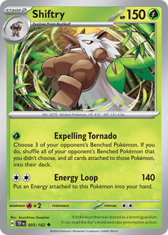 Shiftry (Reverse Holo)