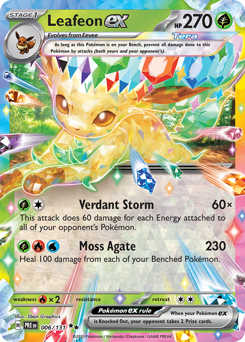 Leafeon ex (Double Rare)