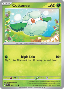 Cottonee (Poké Ball) (Reverse Holo)