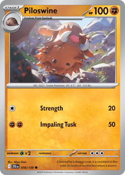 Piloswine (Common)