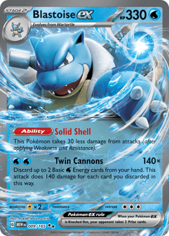 Blastoise ex (Double Rare (RR))