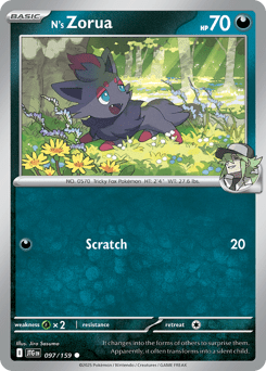 N's Zorua (Common)
