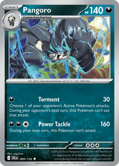 Pangoro (Reverse Holo)