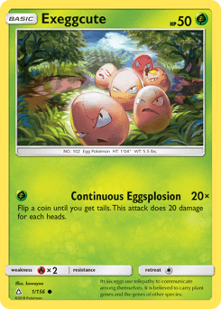 Exeggcute (Reverse Holo)