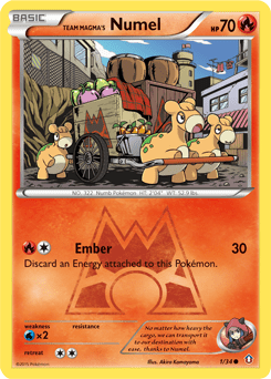Team Magma's Numel (Common)