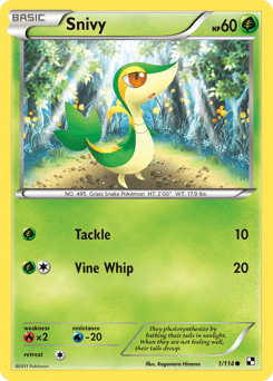 Snivy (Reverse Holo)
