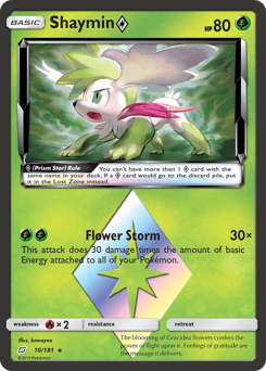 Shaymin â™¢ (Rare Prism Star)
