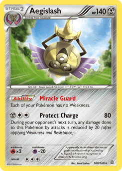 Aegislash (Reverse Holo)