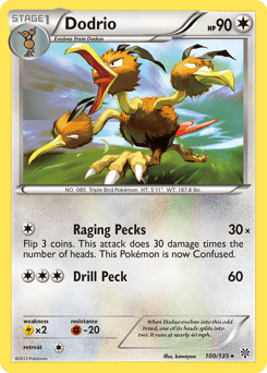 Dodrio (Reverse Holo)