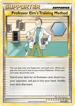 Professor Elm's Training Method (Reverse Holo)