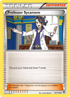 Professor Sycamore (Reverse Holo)