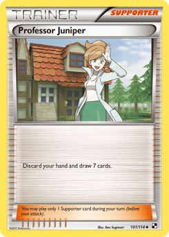 Professor Juniper (Reverse Holo)