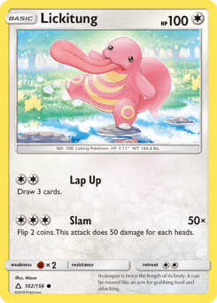 Lickitung (Reverse Holo)