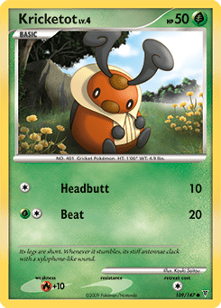 Kricketot (Reverse Holo)