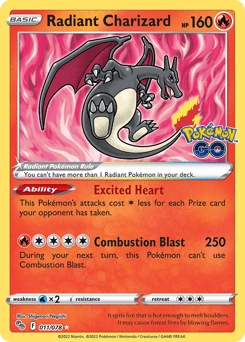 Radiant Charizard (Radiant Rare)