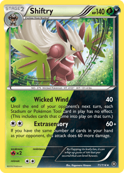 Shiftry (Reverse Holo)