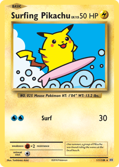 Surfing Pikachu (Secret Rare)