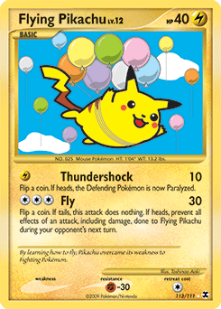 Flying Pikachu (Secret Rare)