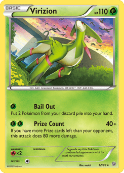 Virizion (Reverse Holo)