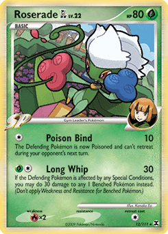 Roserade GL (Holo Rare)