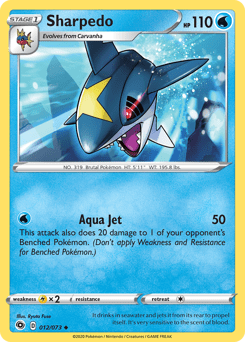 Sharpedo (Reverse Holo)