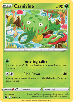 Carnivine (Reverse Holo)