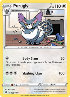 Purugly (Reverse Holo)