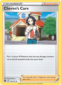 Cheren's Care (Reverse Holo)