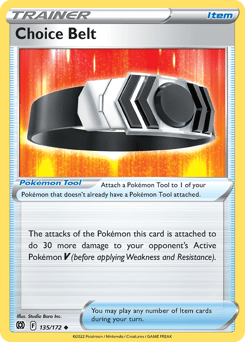 Choice Belt (Reverse Holo)