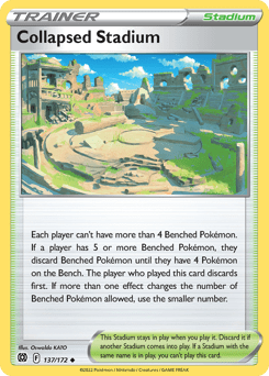 Collapsed Stadium (Reverse Holo)