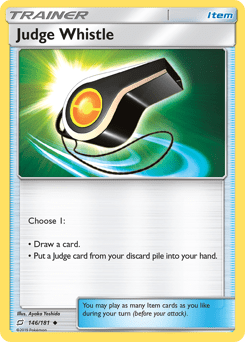 Judge Whistle (Reverse Holo)