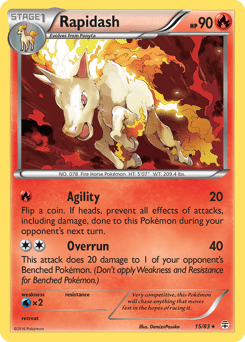 Rapidash (Reverse Holo)