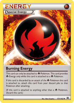 Burning Energy (Holo Rare)