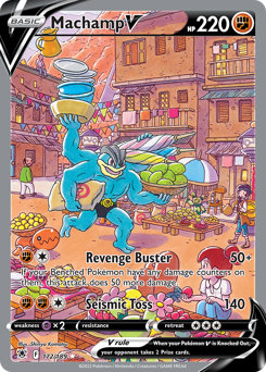 Machamp V (Alternate Art) (Ultra Rare)