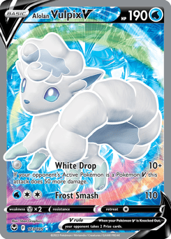 Alolan Vulpix V (Ultra Rare)