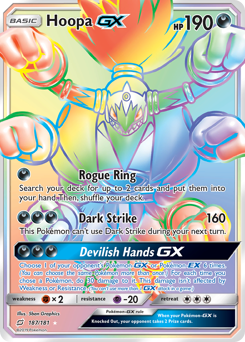 Hoopa-GX (Rainbow Rare)