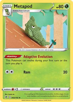 Metapod (Uncommon)