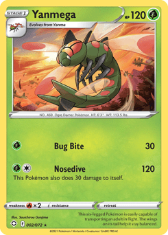Yanmega (Reverse Holo)