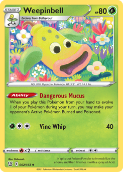 Weepinbell (Reverse Holo)