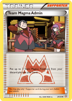 Team Magma Admin (Rare)