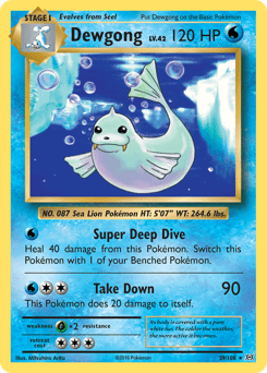 Dewgong (Rare)