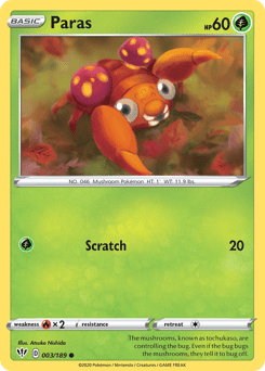 Paras (Reverse Holo)