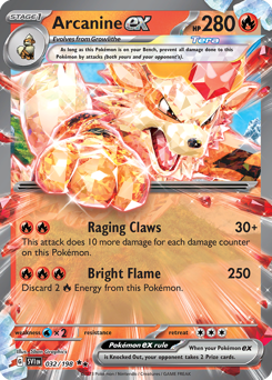 Arcanine ex (Double Rare (RR))