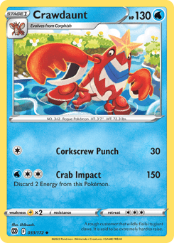 Crawdaunt (Reverse Holo)