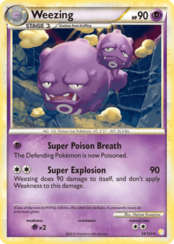 Weezing (Rare)