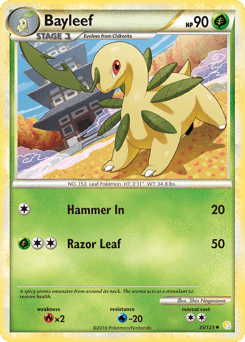 Bayleef (Reverse Holo)